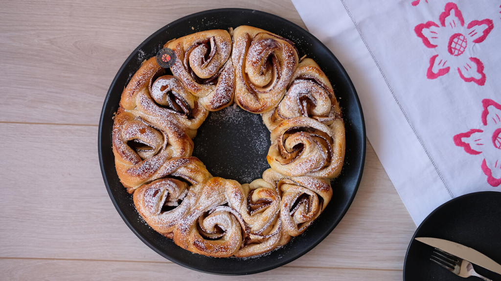 elmalı cevizli çörek