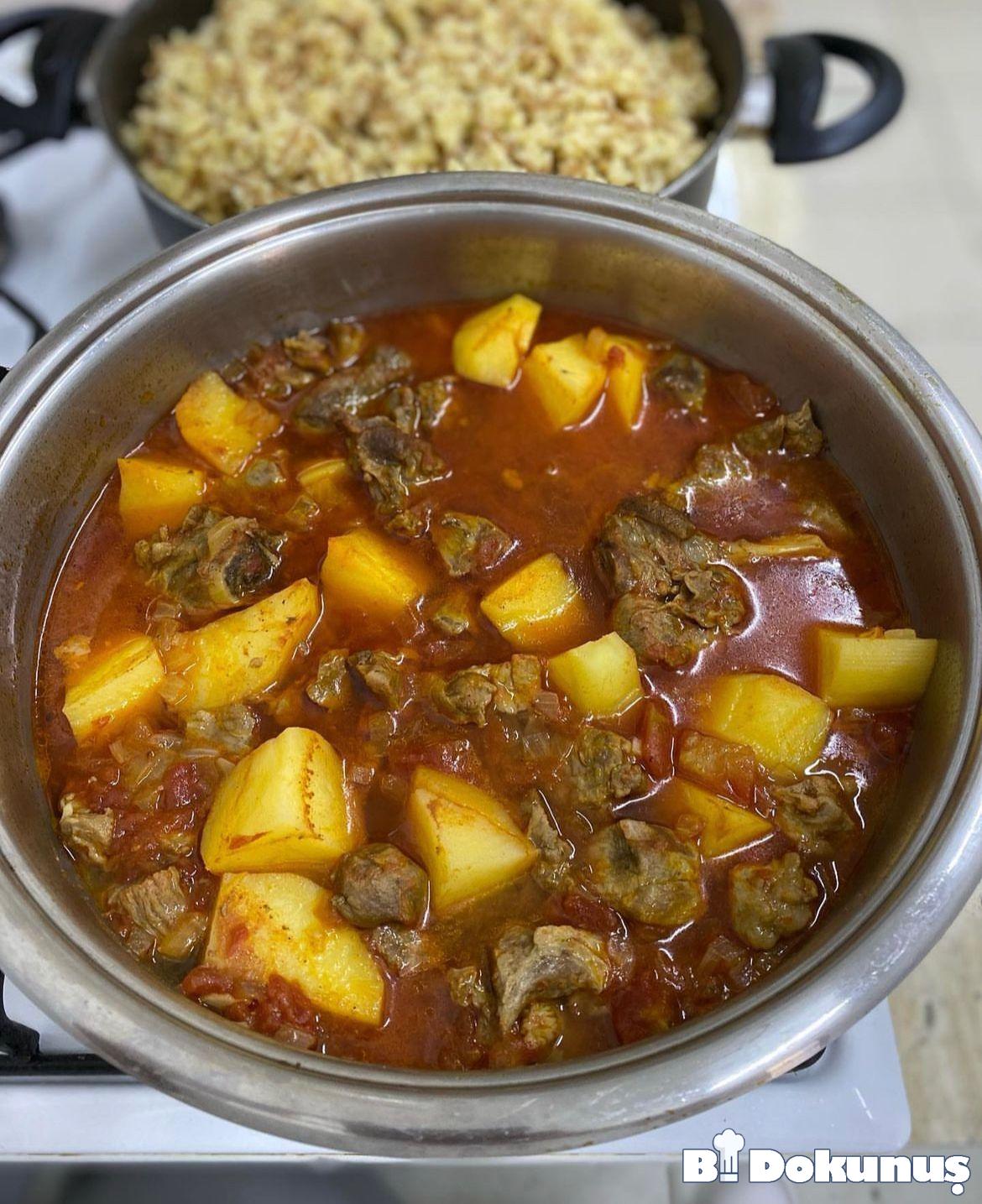 etli patates yemeği